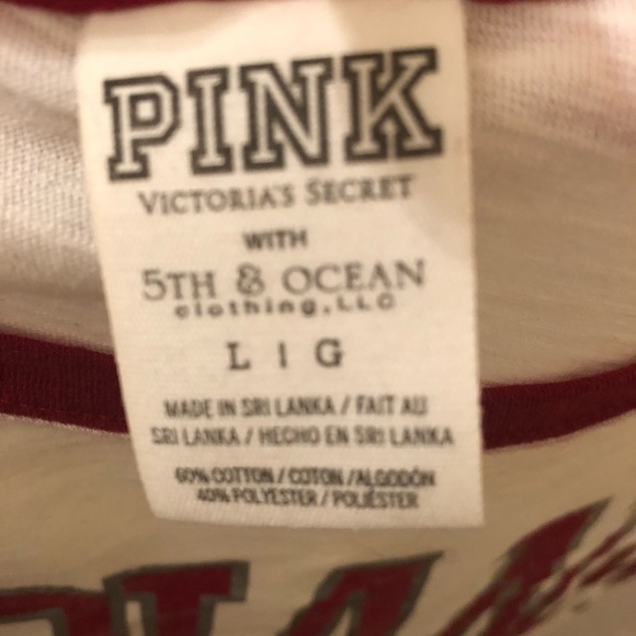VS Pink Indiana Ringer Tee - Picture 6 of 6